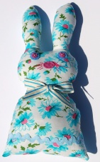 Beautiful Bright Coloured British made Soft Bunnies by Quirky Genius